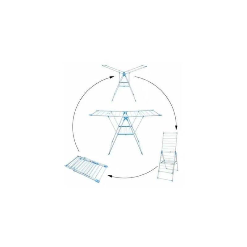 tendedero plegable, colgador portatil para secar ropa — vista 4
