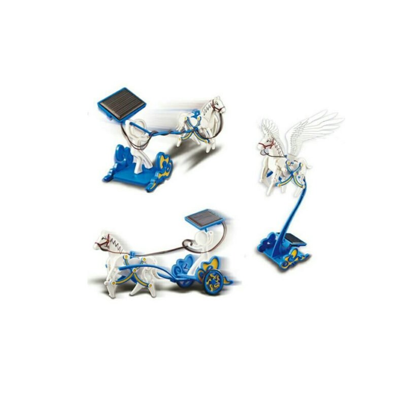 juguete robot solar pegasus 3 en 1, materia abs no toxico, desarrolla imaginacion y habilidad manual. — vista 4