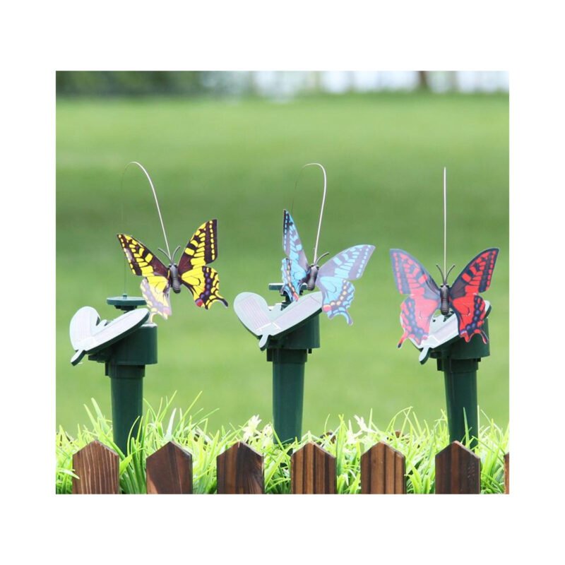 mariposa solar para decoracion de jardin, material de alta calidad — vista 4