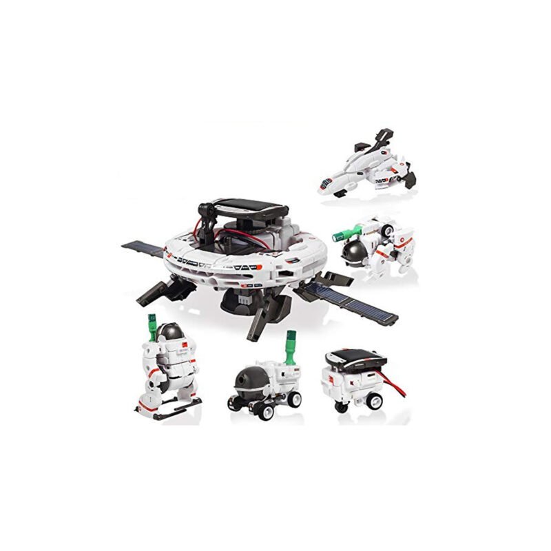 juguete robot solar flota espacial 6 en 1 — vista 2