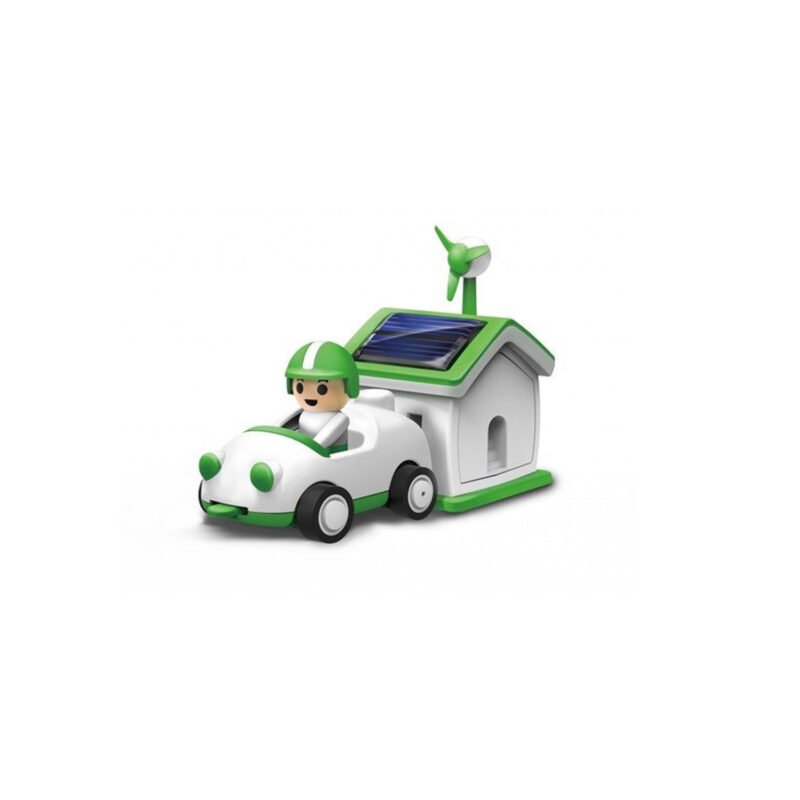 juguete robot solar vida, recomendado para niÑos mayores de 8 aÑos green — vista 2