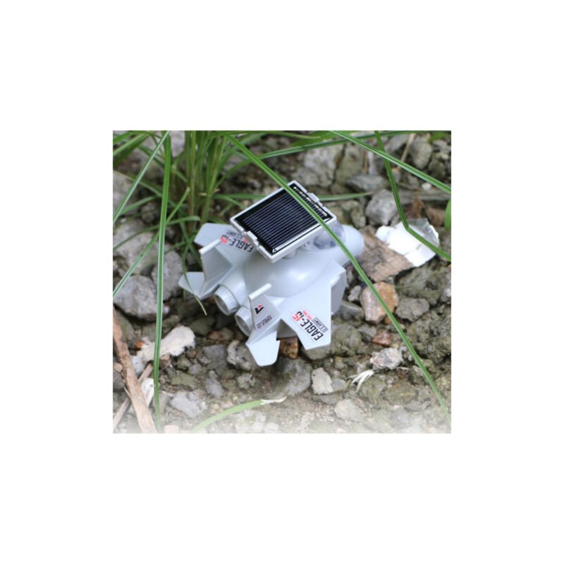 juguete robot solar avion de combate/+8aÑos / armable — vista 3
