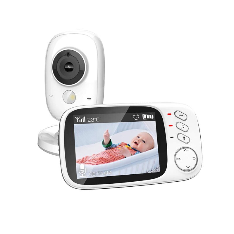 camara monitor inalambrica para bebes con microfono/vision nocturna/temperatura ambiente