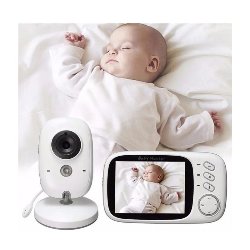 camara monitor inalambrica para bebes con microfono/vision nocturna/temperatura ambiente — vista 4