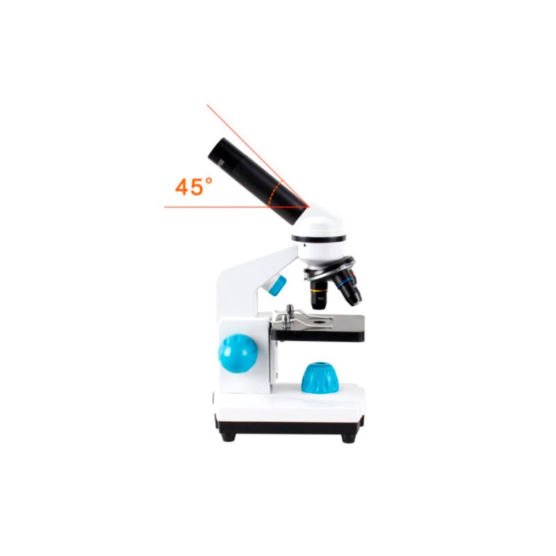 microscopio biologico hd 2000x, accesorios de 13 piezas, led/usb — vista 4