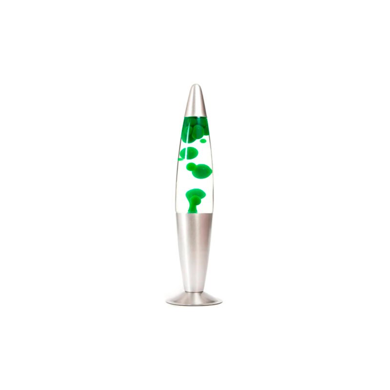 lampara de lava 13 pulgadas, green