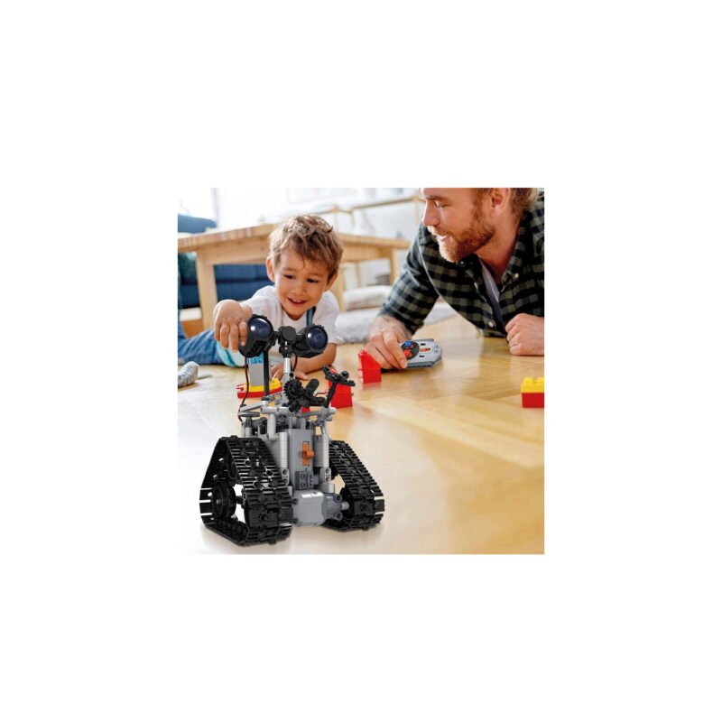 juguete robot armable 408 piezas, con control remoto — vista 2