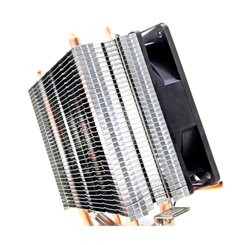 ventilador enfriador de cpu 6 tubos disipadores de 3 pin/arco iris rgb