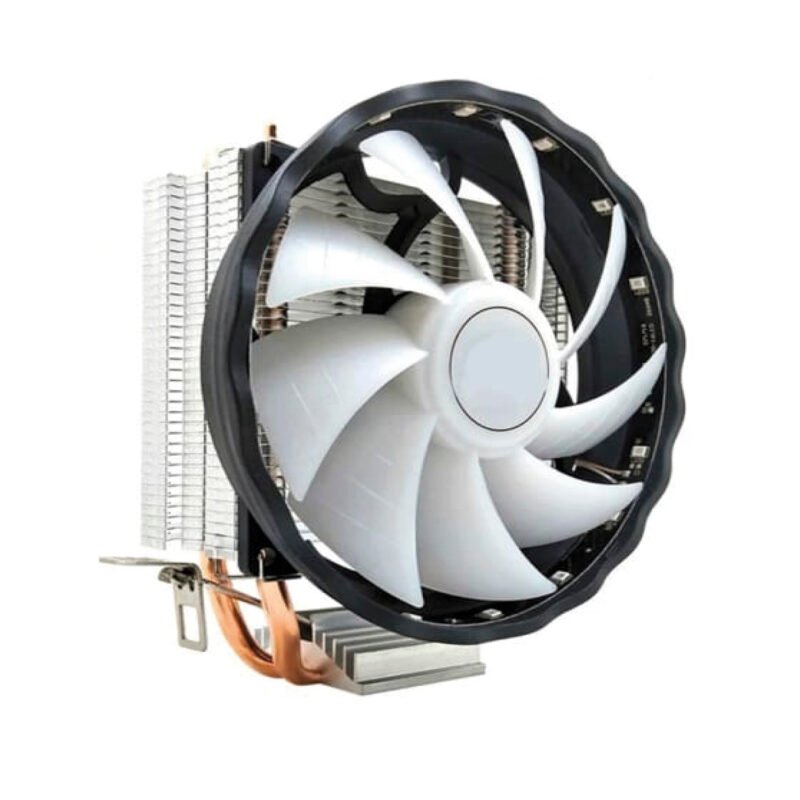 ventilador enfriador de cpu 6 tubos disipadores de 4 pin/arco iris rgb