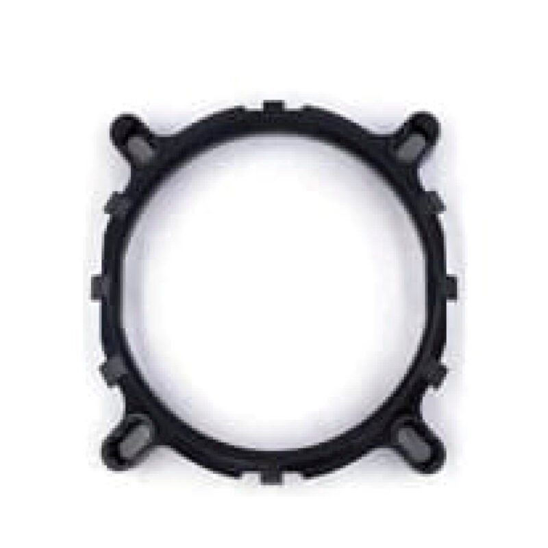 ventilador enfriador de cpu 6 tubos disipadores de 4 pin/arco iris rgb — vista 3