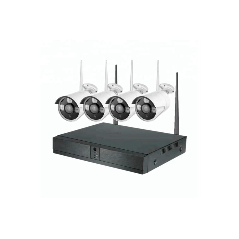 sistema inalambrico de camara de seguridad hd wifi antena doble 5g.