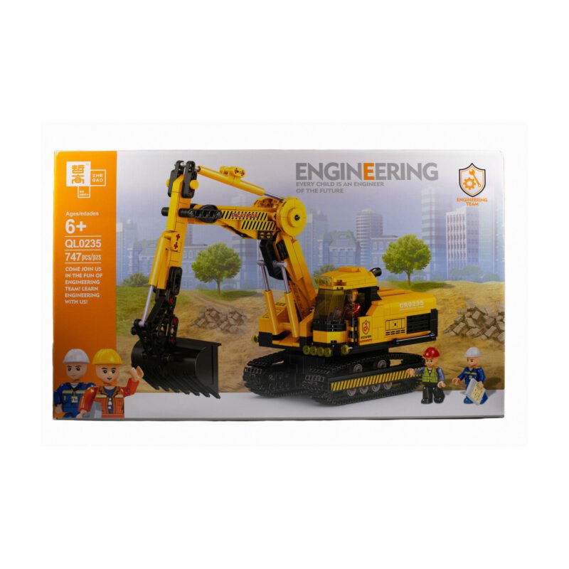 set de bloques armable 747 piezas