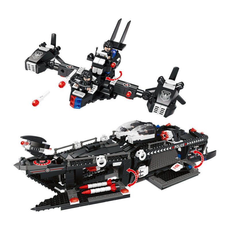 set de bloques armable 1224 piezas