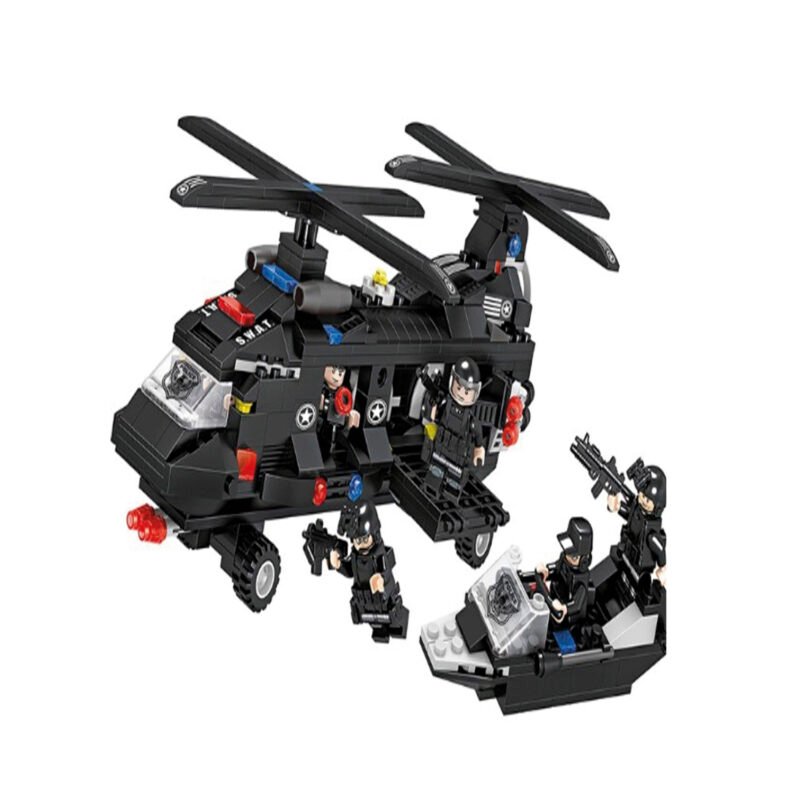 set de bloques armable 670 piezas