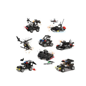 set de bloques armable set de 8 modelos