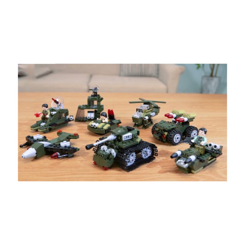 set de bloques armable 711 piezas — vista 2