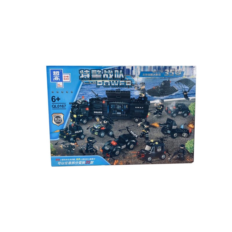 set de bloques armable 820 piezas
