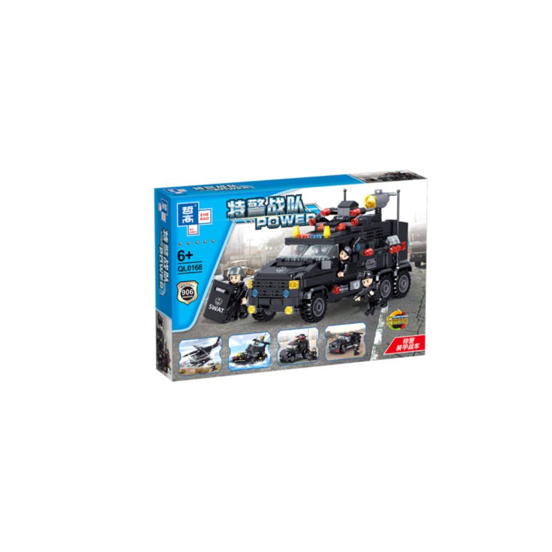 set de bloques armable 906 piezas — vista 3