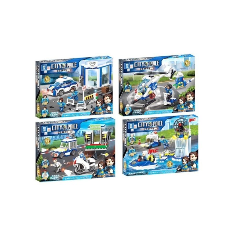 set de bloques armable set de 4 modelos — vista 2