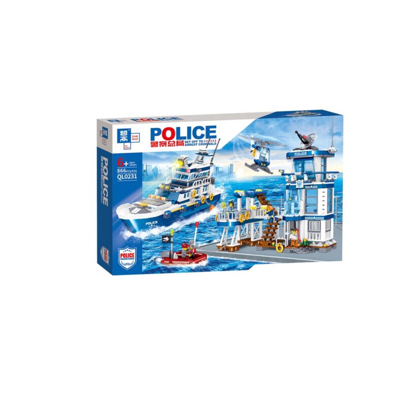 set de bloques armable 866 piezas