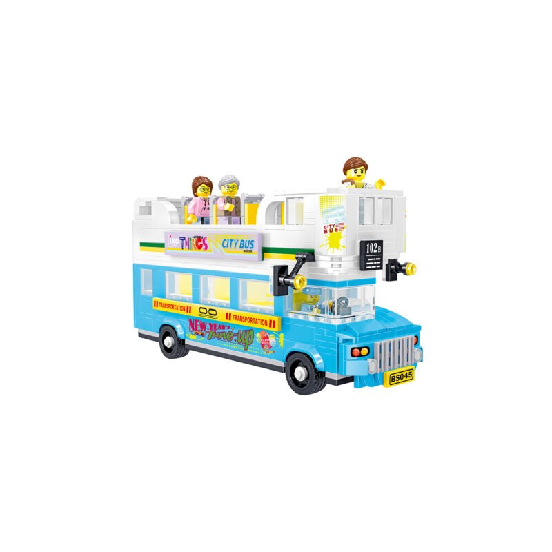 set de bloques armable 602 piezas