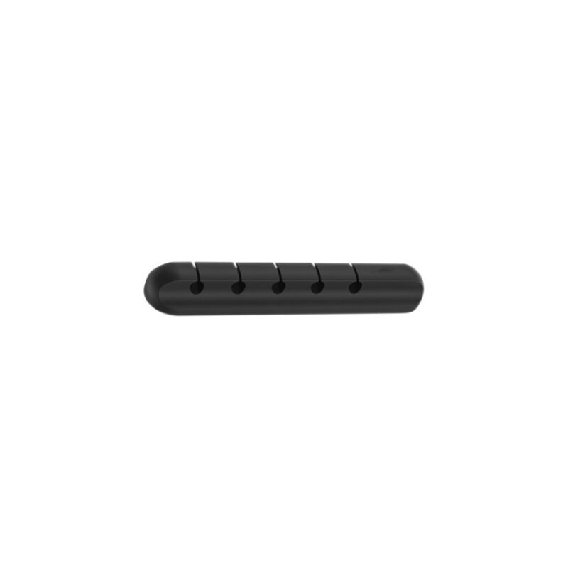 organizador cables 5 ranuras, fuerte adherencia, flexible