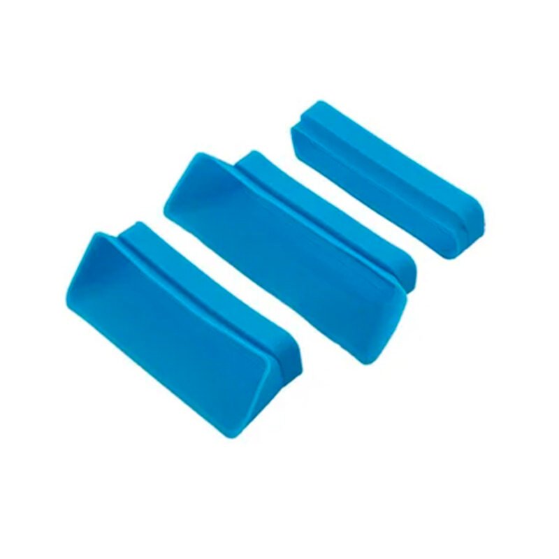 funda ventilador enfriador para notebook, diseÑo silencioso, incluye 3 de silicona blue — vista 2
