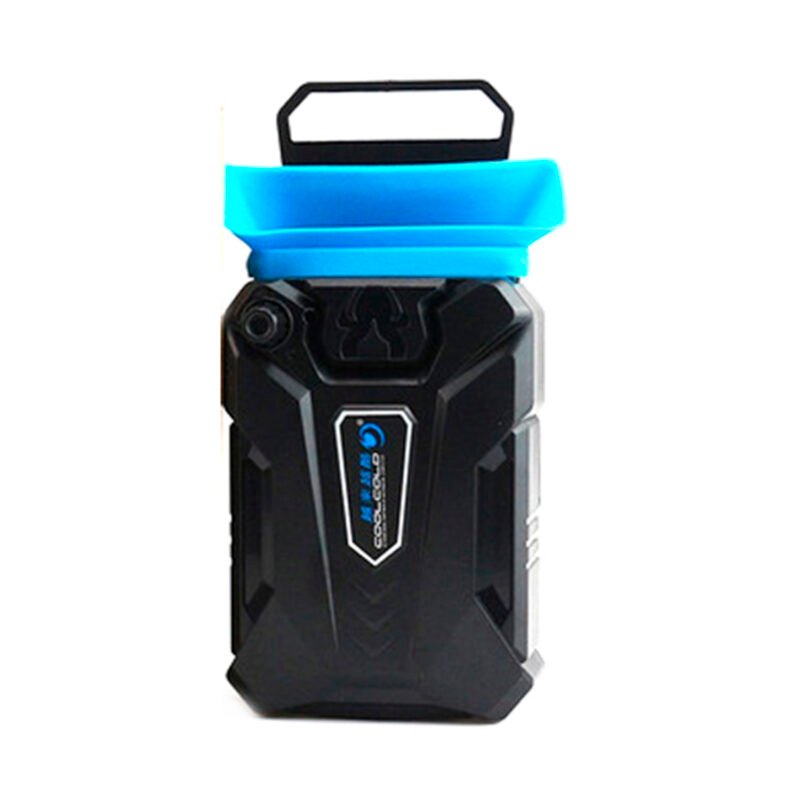 funda ventilador enfriador para notebook, diseÑo silencioso, incluye 3 de silicona blue — vista 4