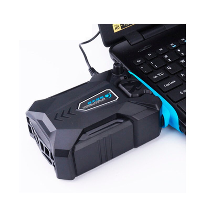funda ventilador enfriador para notebook, diseÑo silencioso, incluye 3 de silicona blue — vista 5