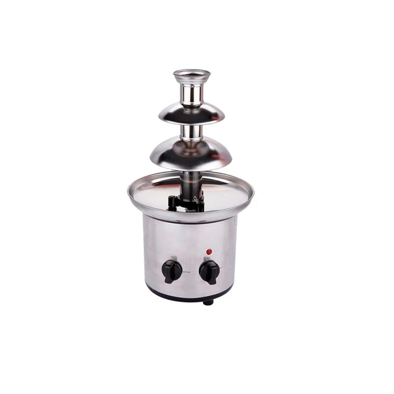 maquina cascada de chocolate, acero inoxidable, capacidad 1.5 litros app, efecto fluido — vista 2
