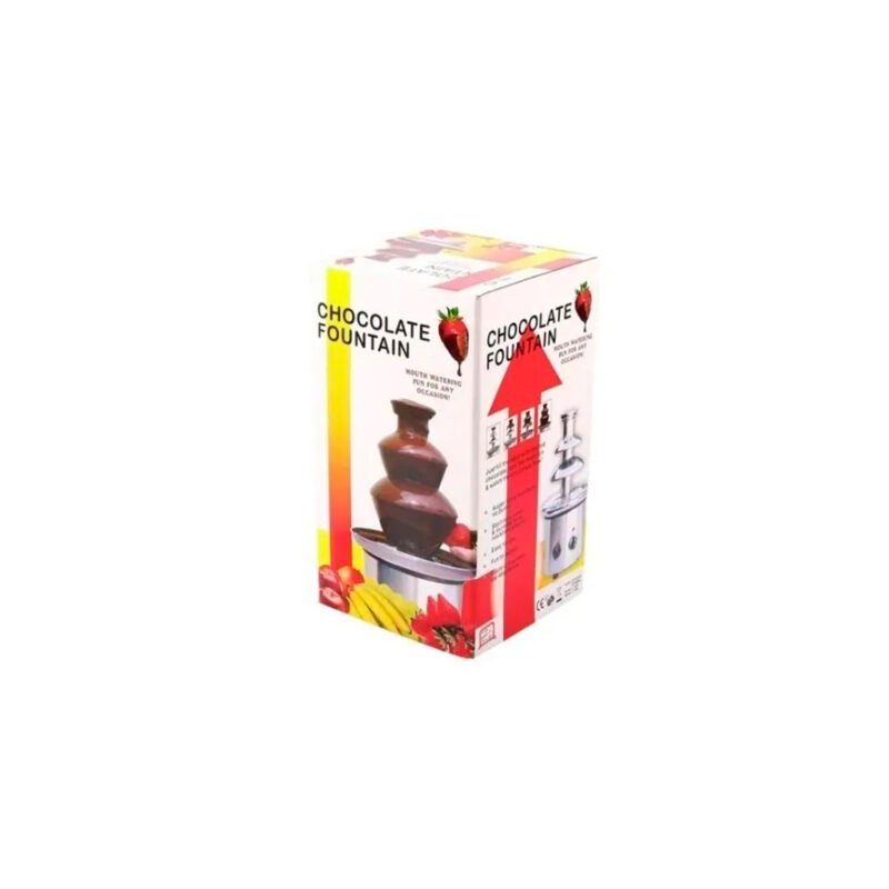 maquina cascada de chocolate, acero inoxidable, capacidad 1.5 litros app, efecto fluido — vista 4
