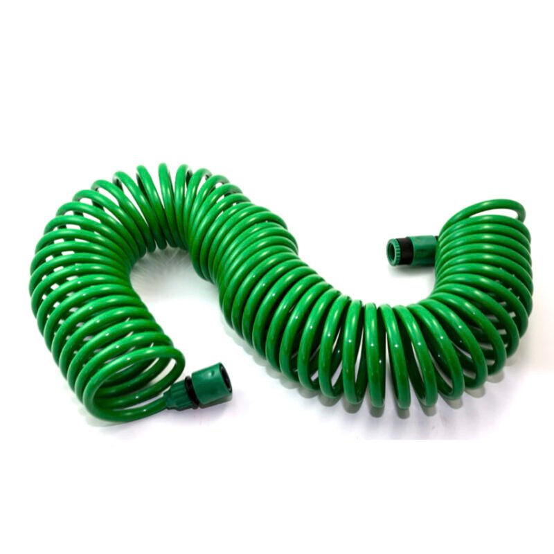 manguera 15 mts espiral expandible casa jardin, ligero, resistente — vista 3