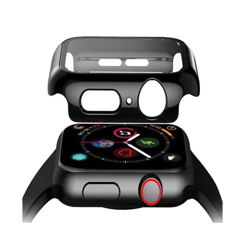 carcasa protector 44mm applewatch serie 1/2/3/4/5/8. black — vista 2