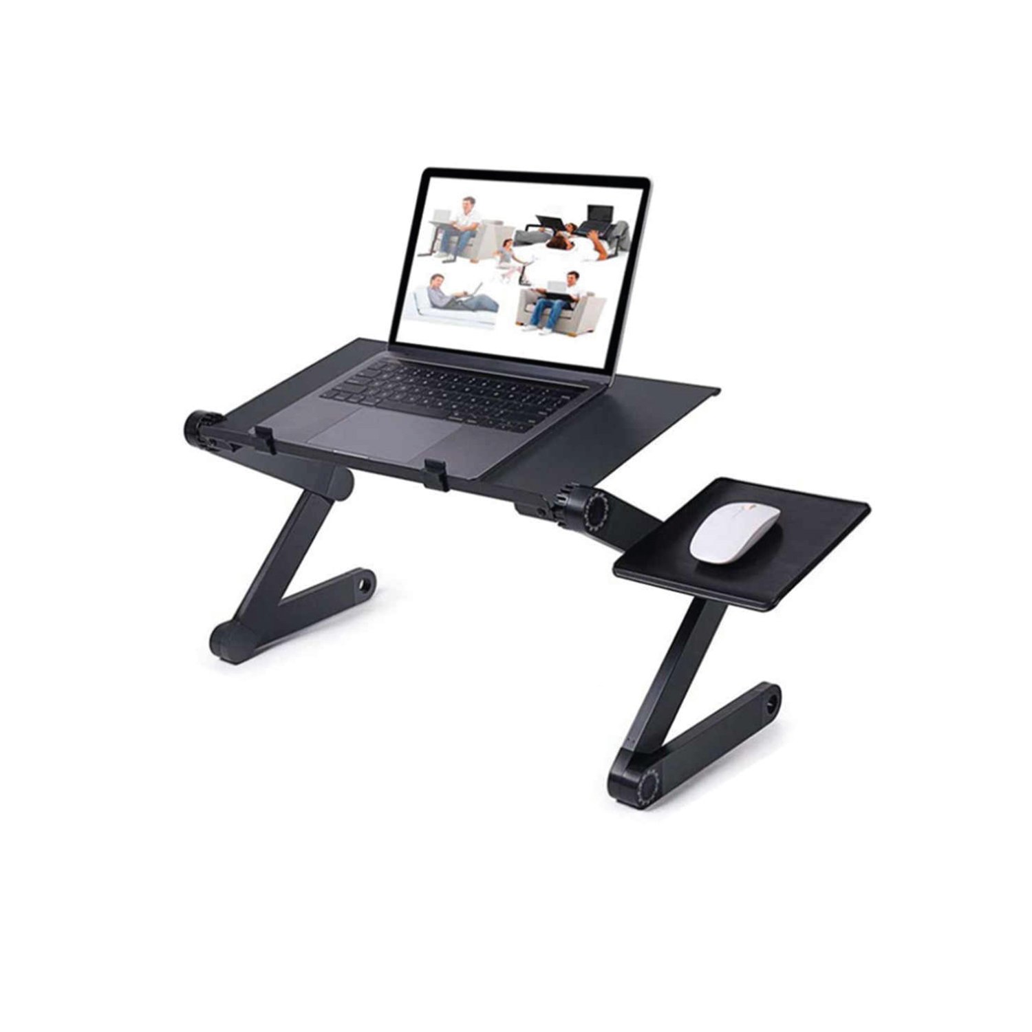 mouse mesa para notebook ajustable con ventilador y soporte, angulo de ajuste 360° mouse mesa para notebook ajustable con ventilador y soporte, angulo de ajuste 360°