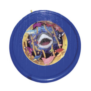 alfombra de agua para niÑos diseÑo tiburon, diametro 1.7 m