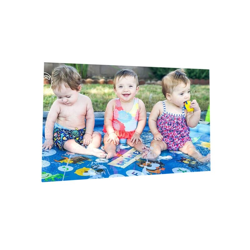 alfombra de agua para niÑos, no toxica, facil de usar, idea para bebes de 1 aÑo — vista 4