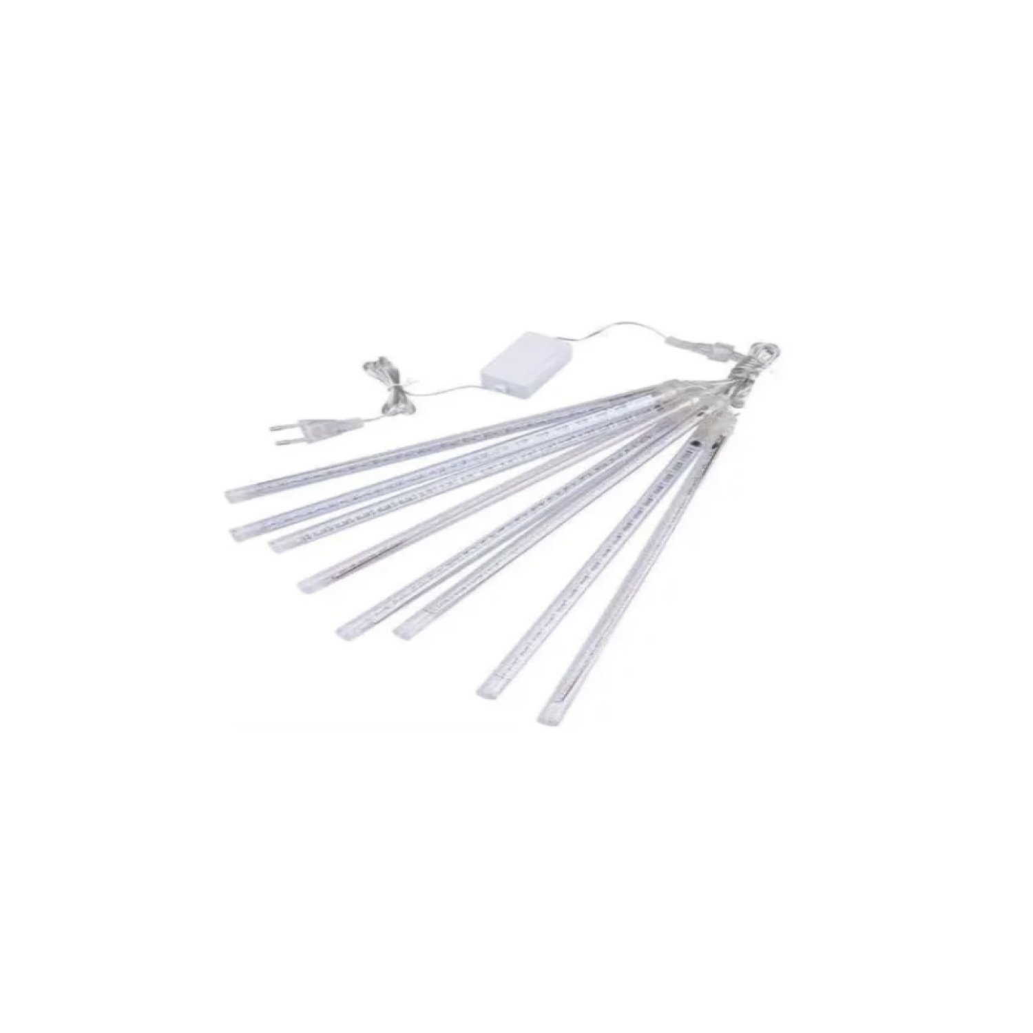 Guirnalda Luces Led tipo cascada, 3mts, multicolor guirnalda luces led tipo lluvia de meteorito, cascada, largo total 3 mts, perfecto para decorar. multicolor