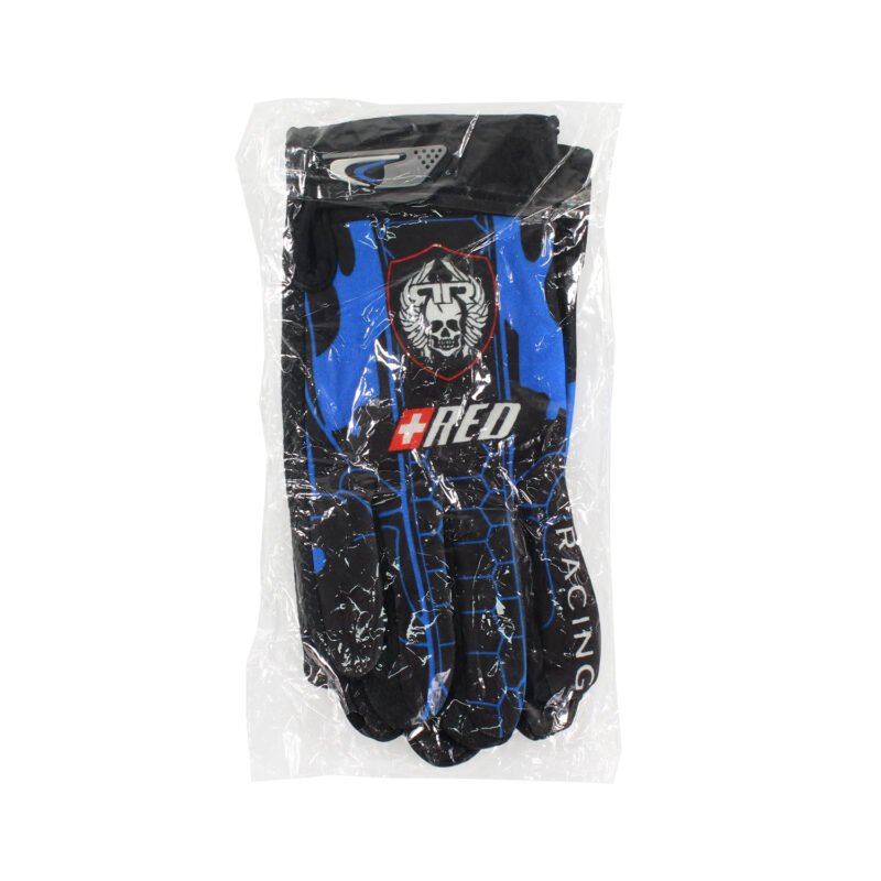 guantes de motociclista con agarre para pantalla tactil, mas antideslizante en la palma — vista 3