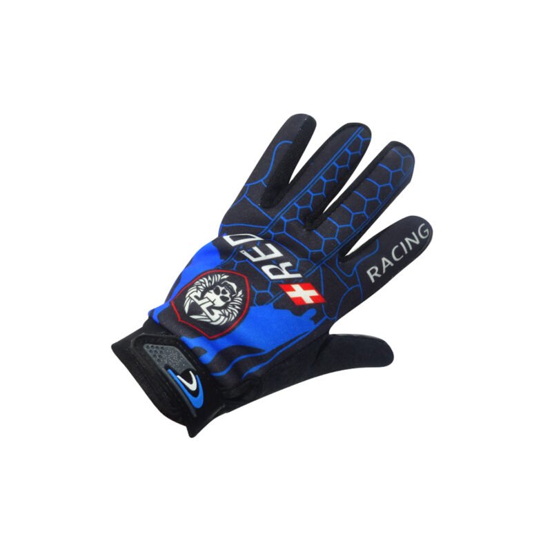 guantes de motociclista con agarre para pantalla tactil, mas antideslizante en la palma — vista 2