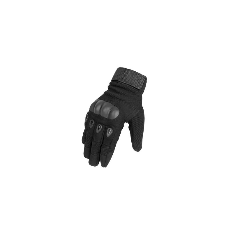 guantes de motociclista con proteccion de nudillos