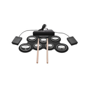 bateria electrica compacta para niÑos, con entrada para audifonos, facil de guardar