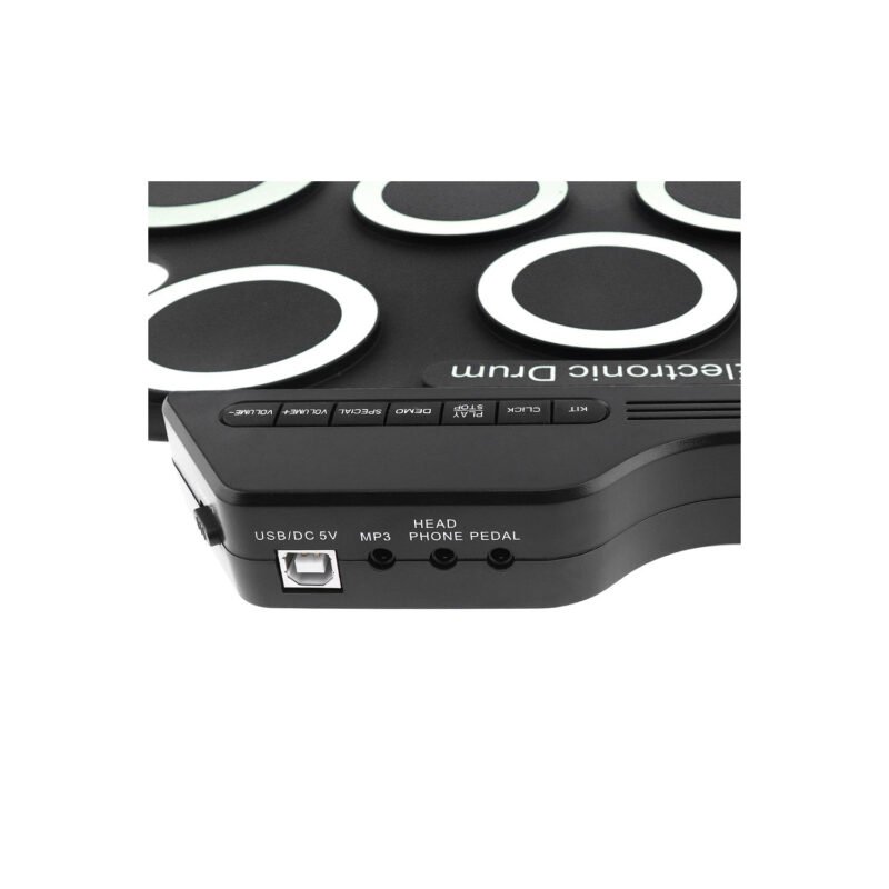 bateria electrica compacta para niÑos, con entrada para audifonos, facil de guardar — vista 3