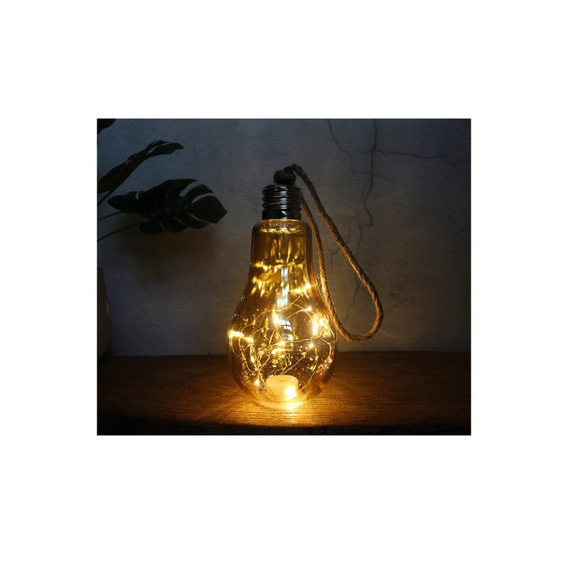ampolleta de decoracion con cuerda colgante a pila — vista 4