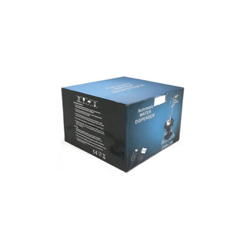 bomba dispensadora automatica de agua recargable carga usb — vista 4
