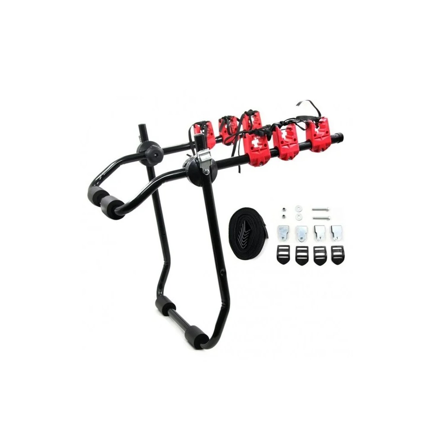 porta bicicletas para autos con 3 soportes, facil y rapido de instalar porta bicicletas para autos con 3 soportes, facil y rapido de instalar