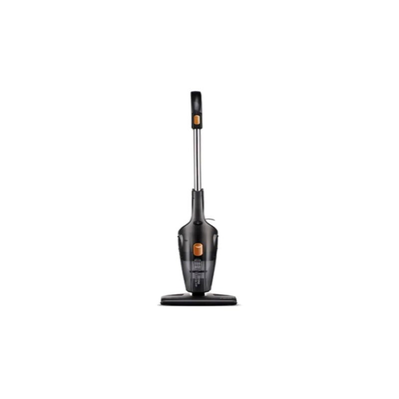 aspiradora vertical 2 en 1, ergonomica, potente (600w), con filtro lavable, cubo de polvo de 1.2l y cable de 5m.