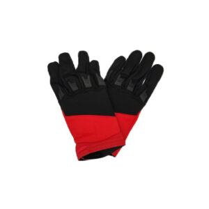 guantes de motociclista con tecnologia touch para celular, material polar, ajuste con velcro, tejido tricolor spectrum, talla l.