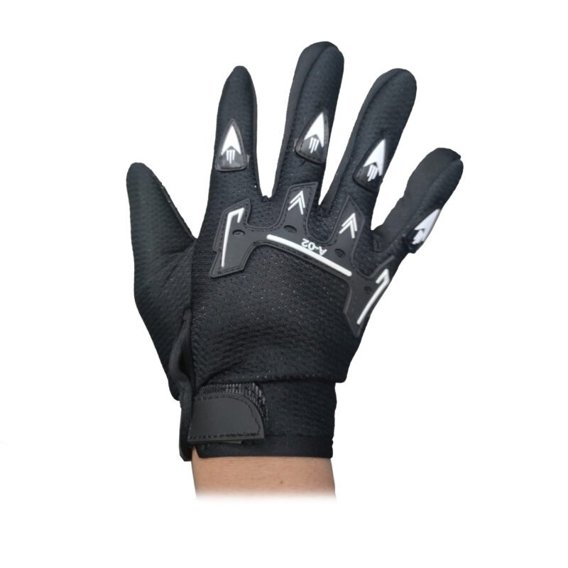 guantes para bicicleta y motocross, con agarre, velcro ajustable, ligeros. — vista 2