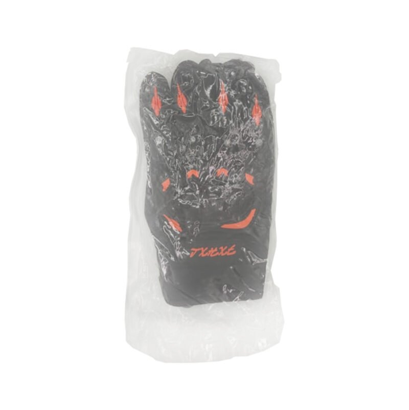 guantes con proteccion, con proteccion en nudillos, ideales para motociclismo y descenso en bicicleta, talla unica. — vista 4