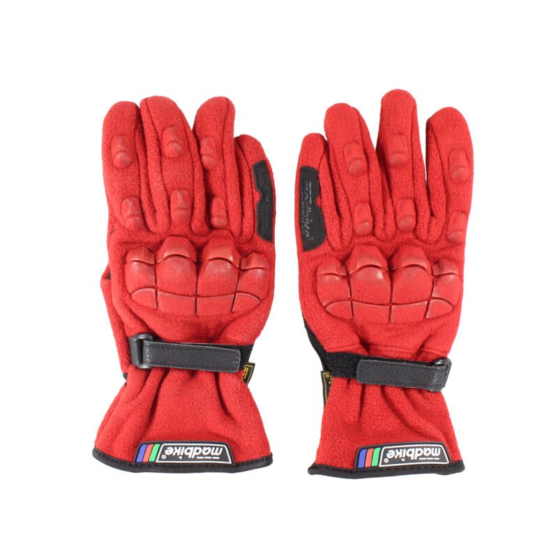 guantes con proteccion para nudillos, material de proteccion pvc, guante de polar y ajuste con velcro en muÑecas (xl) — vista 2